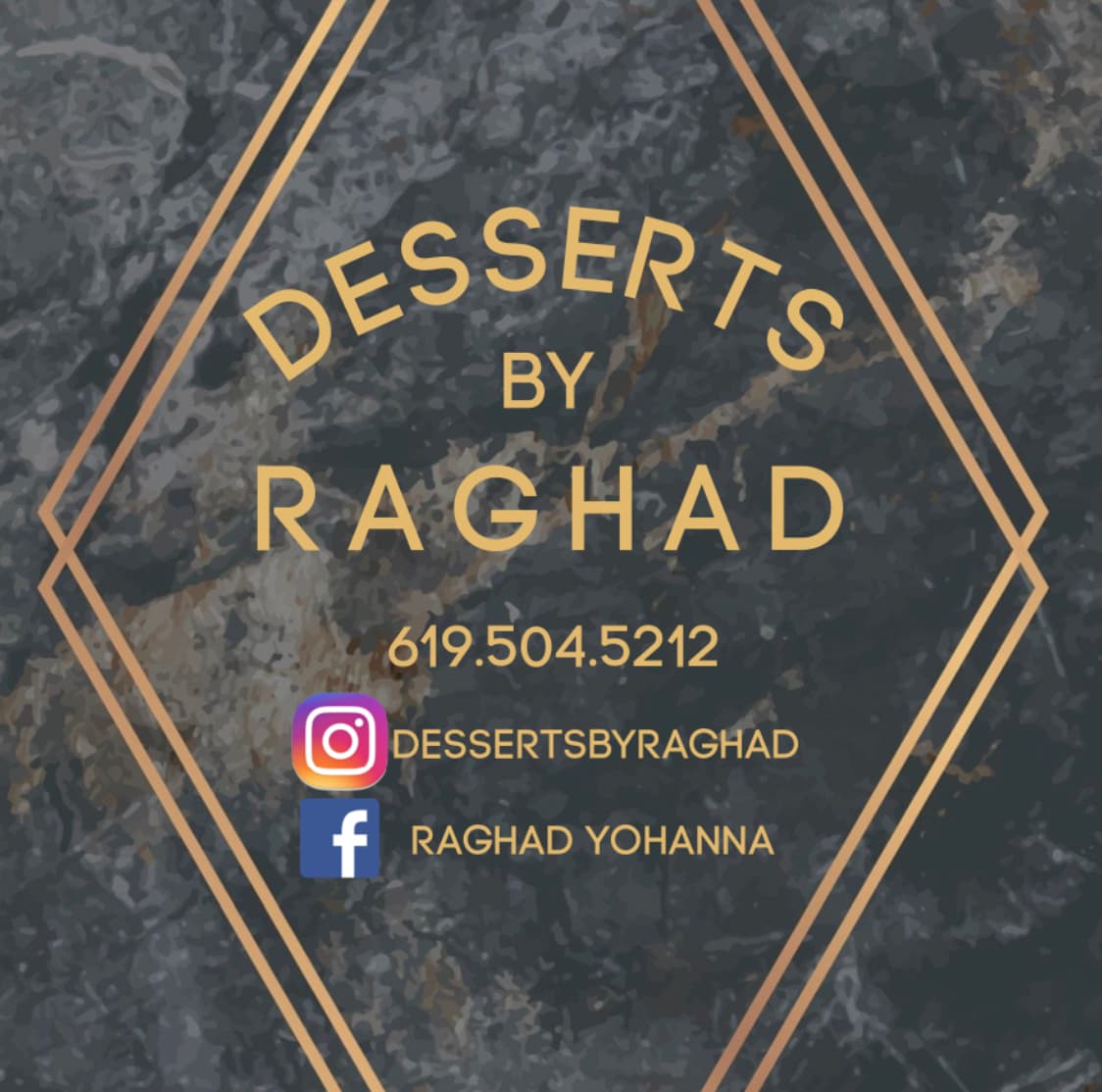 Desserts by Raghad